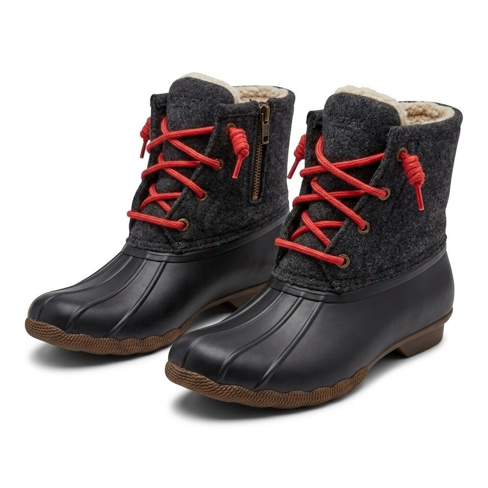 Women's Sperry® for J.Crew Shearwater flannel boots Size 7